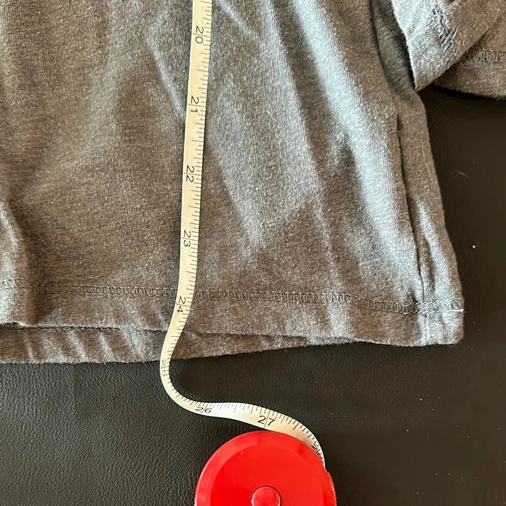 No Boundaries Charcoal Long Sleeve Women's Tee - Picture 5 of 6